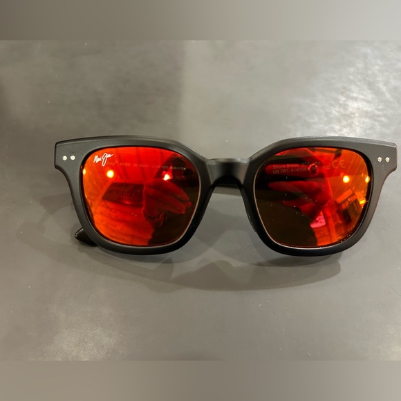 Red maui jim’s, good quality, super thin glass lenses - Picture 2 of 8